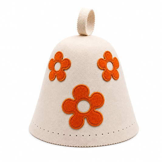 Hot Head Sauna Co. Premium Floral Sauna Hat