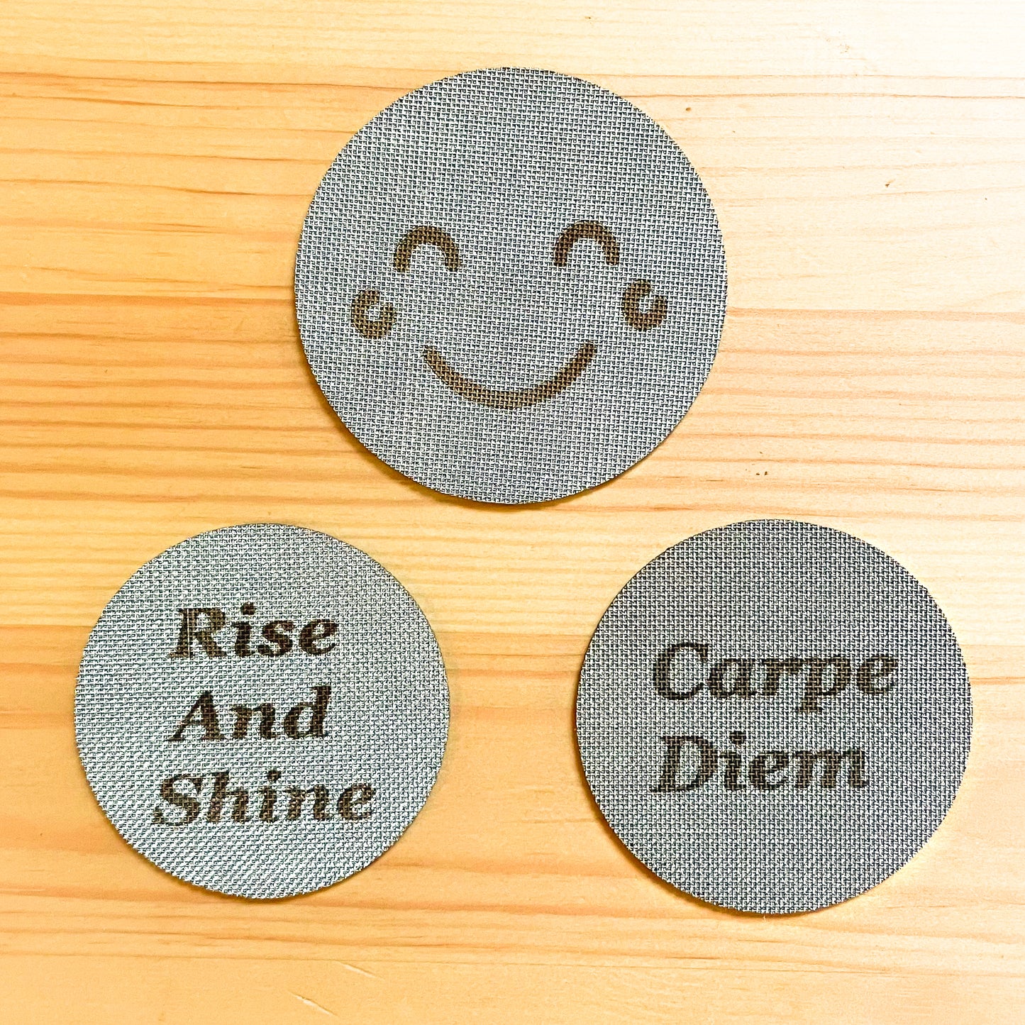 3 Pack Puck Screens - Morning Motivation